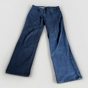 Eileen Fisher Petite Bootcut Jeans‎ Dark Wash Stretch 29x28